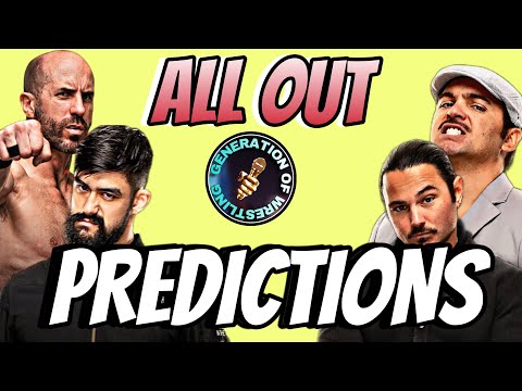 GENERATION OF WRESTLING : AEW ALL OUT 2024 PREDICTIONS