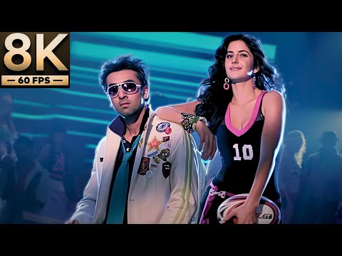 8K Remastered - Main Tera Dhadkan Teri | Katrina Kaif, Ranbir Kapoor | Ajab Prem Ki Ghazab Kahani