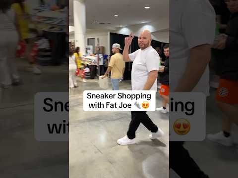 Fat Joe sneaker shopping 👟🤑 #sneakers #sneakerhead #nike #hypebeast #reels