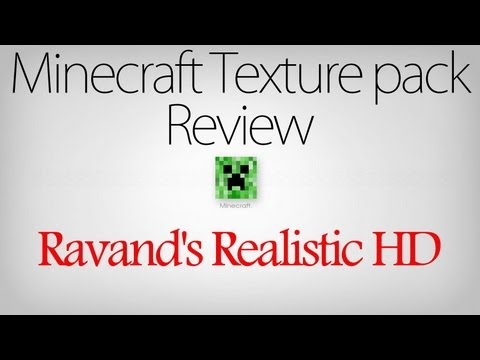 Minecraft Texture Pack Review part 26 - Ravand's realistic HD Texture Pack