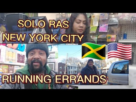 Solo Ras❗️ running errands Bronx-New york City 🇯🇲🇺🇸