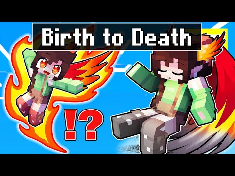 BIRTH to DEATH of a PHOENIX in Minecraft! ( Tagalog )