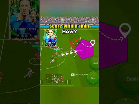 How To Score Within 1Min || #efootball2025 #efootball #pes #shorts