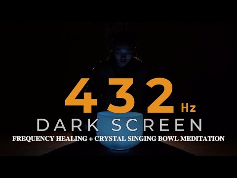 432Hz FREQUENCY HEALING + Crystal Singing Bowl Meditation | Remove ALL Negative Energy with Sounds