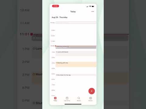 Calendar in Today view is here! 🥳 Start planning your day easily with this quick tutorial.