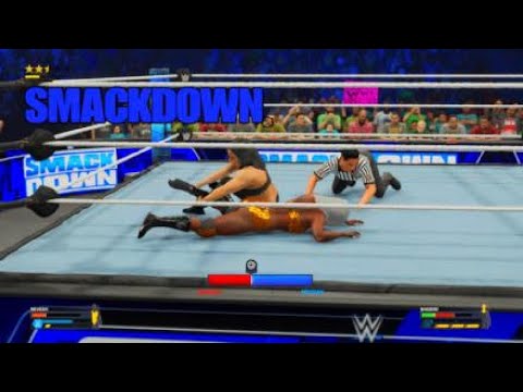 WWE 2K23 SMACKDOWN SHADOW VS NEVEAH!!!!!!!!!!!!!!!!!!!!!