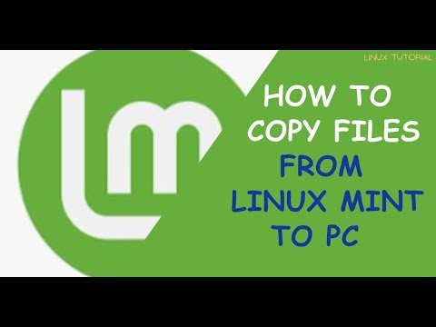 How to copy files from Linux Mint to Window PC securely using SSH/SCP