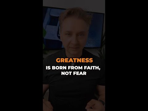 Let Go of Fear and Step Into Greatness #steppingoutoffear #facingtheunknown #greatness