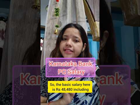 Karnataka Bank PO Salary| Karnataka Bank PO Recruitment 2024|