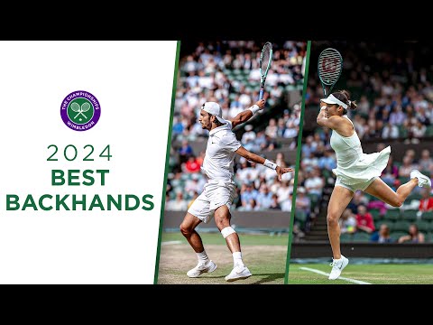 The VERY BEST Backhands from Wimbledon 2024