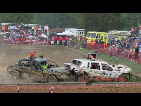 2024 New London Firelands Festival Demolition Derby