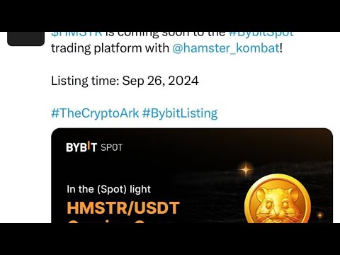 Hamster Kombat Listing 26 October 2026