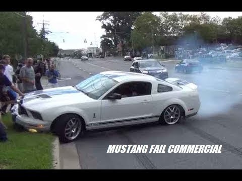 NEW FORD MUSTANG DRIVING FAILS, EPIC MUSTANG CRASH COMPILATION