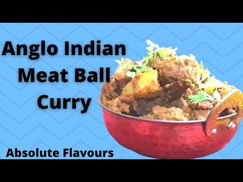 Anglo Indian Meat Ball Curry |Meatballs Curry Recipe | Kheema Balls   in Spicy Gravy