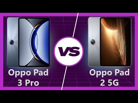 Oppo Pad 3 Pro vs Oppo Pad 2 Detailed Comparison