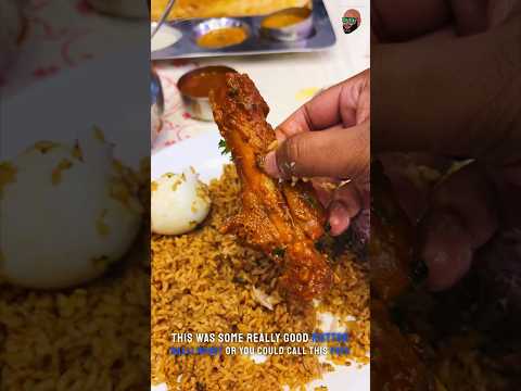 Chettinad Restaurant in Khobar 'Anjappar' - ‘Mutton Nalli Roast’ and 'Mutton Biryani'