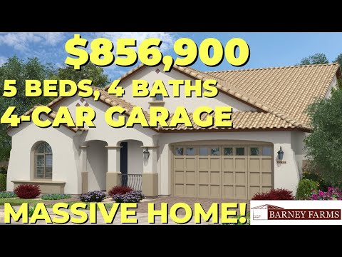 Arizona New Homes | Barney Farms | Redwood w/ Loft Model Tour | Queen Creek, AZ