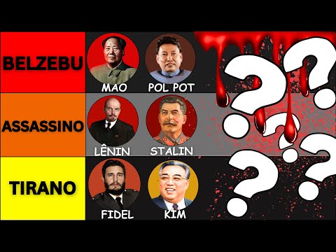 Quem é o PIOR DITADOR COMUNISTA? - TIERLIST