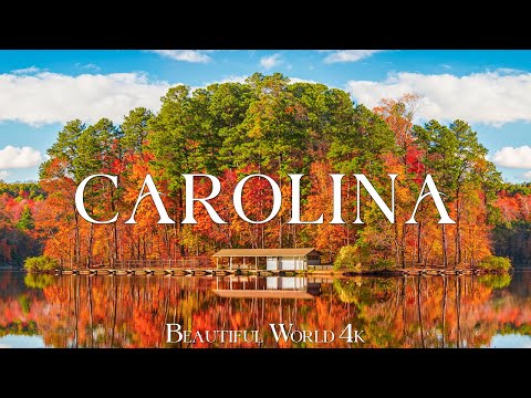 Carolina 4K - Spectacular Autumn Foliage, Peaceful Forests & Scenic Mountain Views - 4K UHD