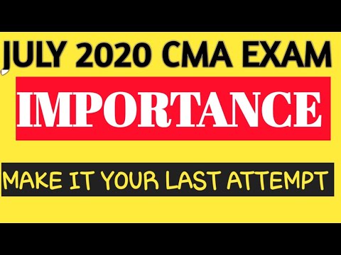 CMA EXAM POSTPONED | PLAN FOR JULY 2020