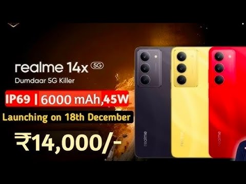 New Realme 14X 5G Unboxing With Full Features Details #dumdaar5gkiller #realme14x5g #realmeunboxing