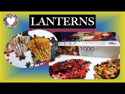 An Emotional Jigsaw Puzzle Build: Lanterns from YWOW Brands