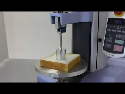 Evaluation of Bread by Compression Test according to AACC test methods with Shimadzu EZ-Test