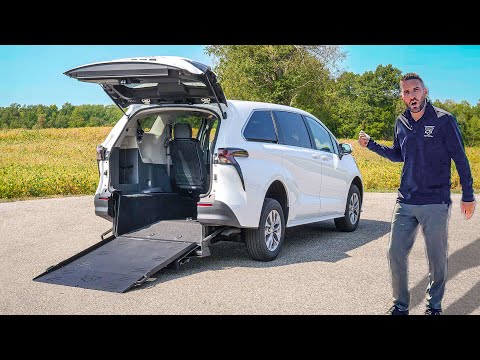 Wheelchair Accessible Toyota Sienna Hybrid - NEMT & Commercial - Walk Around | Freedom Motors