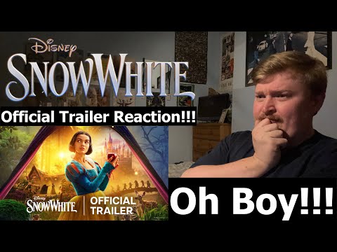 Oh Boy!!! Disney's Snow White Official Trailer Reaction!!!