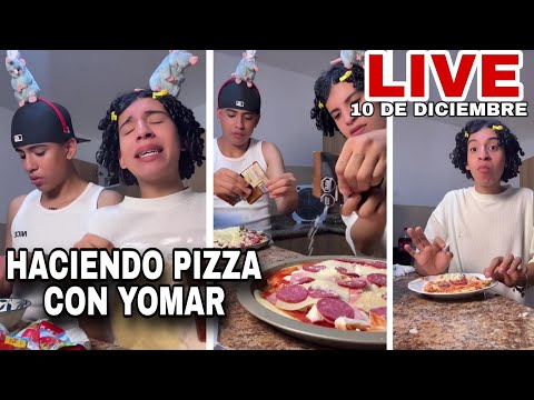 LIVE DE VALENTINO PALACIOS [10 DE DICIEMBRE] HACIENDO PIZZA #tiktok #viralvideo #baile #clips