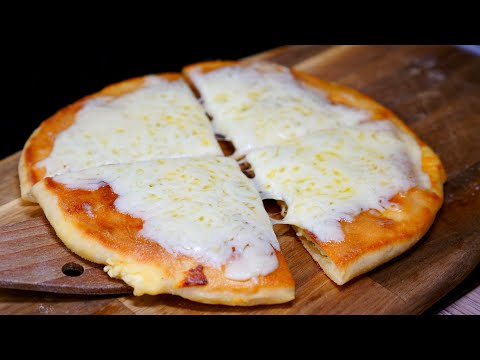 Cheese Flatbreads in a Pan (on Kefir)