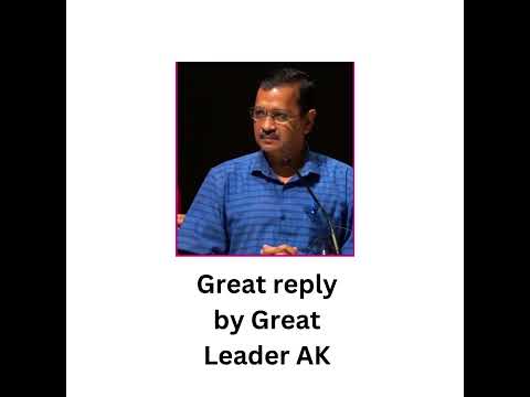 Great reply by Great Leader 1|| Arvind Kejriwal's Calm and Collected Response to BJP Supporters