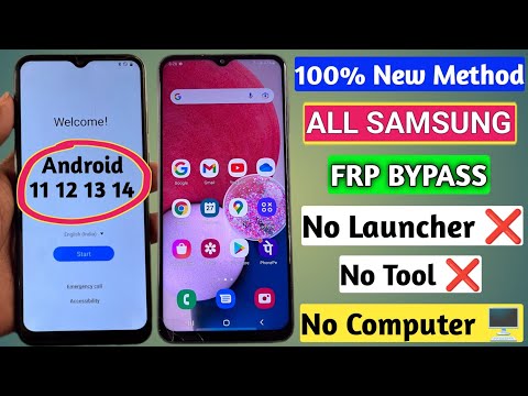 SAMSUNG FRP BYPASS TALKBACK NOT WORKING 2024 | Samsung A13, A12, A04, A03, A32, A23, M11 Frp Unlock