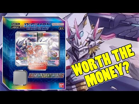 Digimon Card Game Adventure Box 2023 Unboxing and Review