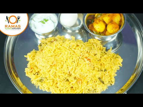 தக்காளி சாதம் உருளைக்கிழங்கு வறுவல் | Tomato Rice Potato Fry Lunch combo