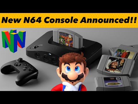 A Brand New 4K Compatible Nintendo 64 Console Gets Revealed 👀