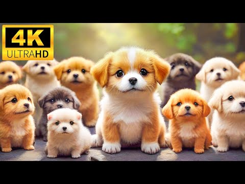 Baby Animals 4K (60 FPS) - The Cutest Baby Animals You'll Ever See With Relaxing Music