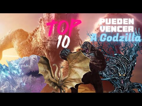 10 TITANES que pueden VENCER a GODZILLA - Monsterverso y Sir Godzilla