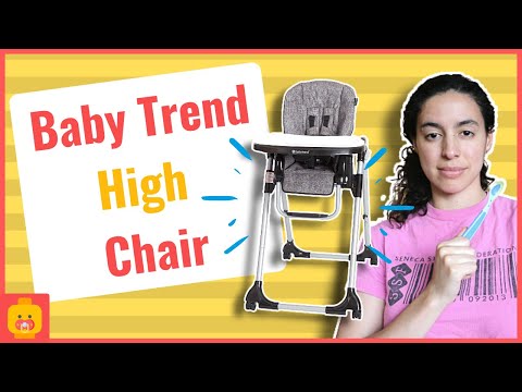 How to Assemble the Baby Trend A La Mode 5 in 1 High Chair (Traditional High Chair Mode)