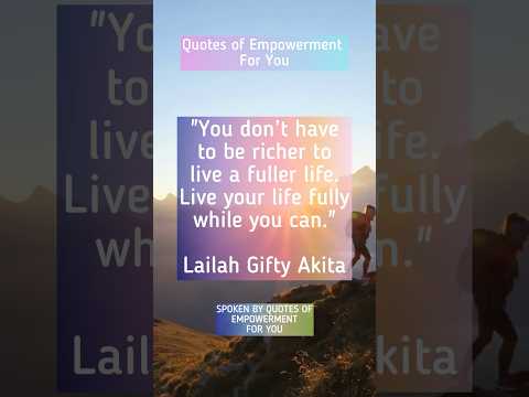 Be Inspired by Lailah Gifty Akita! - Quote 8/100 Famous Quotes Challenge #Shorts #Quotes #ForYou