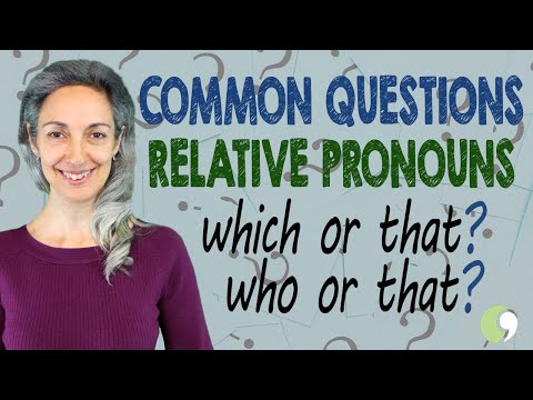 Relative Pronouns & Clauses: who(m), which, that | English Grammar Lesson | B2-Upper Intermediate