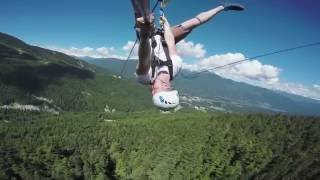 The Sasquatch® Official Video - Longest zipline in Canada and the USA!