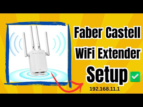 Faber Castell 2024 New WiFi Extender Signal Booster Setup | Devicessetup