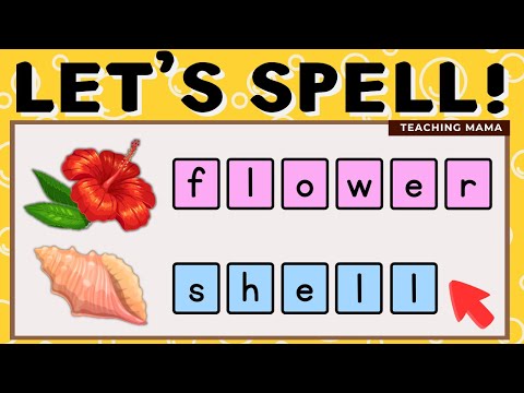 LEARN HOW TO SPELL | BASIC WORDS | SPELLING QUIZ FOR KIDS | TEACHING MAMA