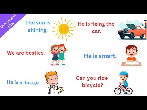 Speak English With Kids | Spoken English for kids | Daily use English sentences