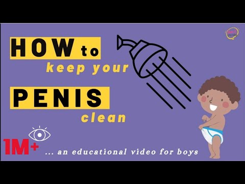 How to clean your penis 🍌👀 Puberty for Boys Stages