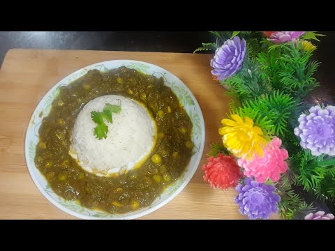 palak matar recipe l बच्चों को कैसे खिलाएं पालक । #palakmatar #dinnerrecipe #winterspecialrecipes