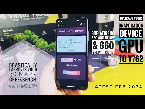 update adreno gpu drivers to latest v762 for any snapdragon device: improve game performance