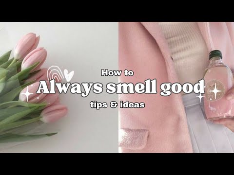 how to always smell good 🌹✨️ the ultimate guide