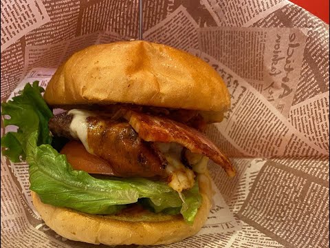 太田市　グルメバーガー　「BURGER QUINN」